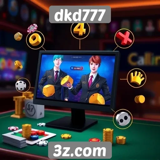Recursos e funcionalidades do site de jogos dkd777